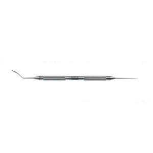 Elevador de retalho LASIK Thorlakson 4 de dupla extremidade com um gancho Sinskey modificado, "e um abóbada de 12,0 mm 10,0 cm (4")