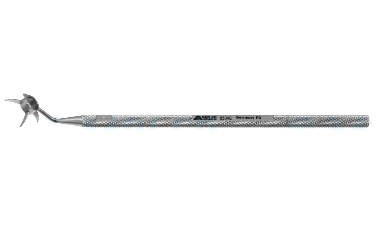 Thornton Low Profile 6-Linien-Hornhautmarker 3 1/8 Länge, markiert radiale Linien 4,0 mm lang 4,5 mm im