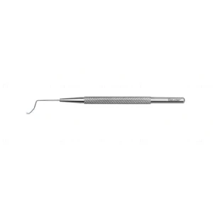 Tobias-Neuhann dividing chopper 4 1/4 angled shaft 0.5mm wide paddle tip round handle 10.0 cm (4") – surgivalley (999040008)