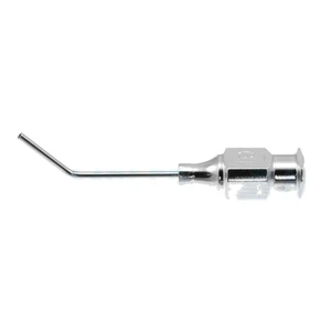 Viscoelastic Surgical Cannula Angled for Ophthalmic Procedures with Micro Precision and Lightweight Grip – surgivalley (016120076)