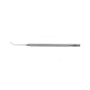 Vukich ICL/Toric Linsen-Manipulator 4 winkliger Schaft 8,0mm vom Biegungsende zur Spitze," posterior sandgestrahlt 10,0 cm (4")