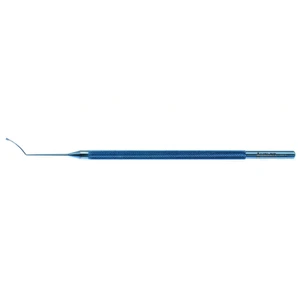 Wan sideport nucleus splitter 4 3/4 vaulted shaft 11.0mm from bend to tip round handle titaniu 10.0 cm (4") – surgivalley (999040696)