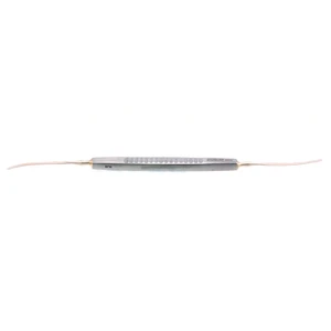 Wheeler/Elschnig cyclodialysis spatula 5 1/2 double-ended," slightly curved 1.75mm x 30.0mm ste 5.0 cm (2") – surgivalley (999060050)
