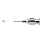 Cânula Cirúrgica Wiles Angulada para Handpiece de Irrigação e Aspiração Oftálmica de Micro Precisão