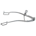 Especulum palpebral Williams 3 3/8 tamanho adulto lâminas de arame fechadas 14.0mm abertura da lâmina 52.0mm, nasal ap 20.0 cm (8.0)