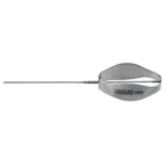 Wilson 玻璃体异物镊 3 3/8" 20号杆身，三个 2mm 爪 0.1mm 弯曲尖端