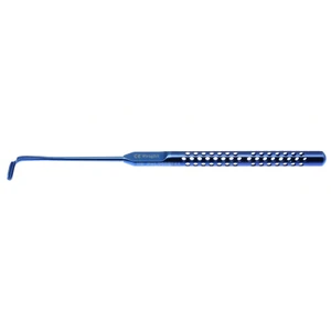 Wright grooved hook 5 1/2 11.5mm long angled left tip with groove round handle titanium – surgivalley (005212307)