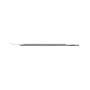 Z-hook manipulator 4 5/8 angled shaft 12.0mm from bend to tip 0.15mm diameter tip round handle 20.0 cm (8.0) – surgivalley (005040046)