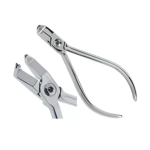 Alicates angulados de engaste con gancho para aplicaciones de doblado de alambre dental – surgivalley (005010011)