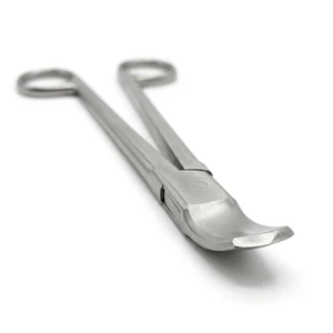 Osteótomo Ósseo Ortopédico Curvo Lâmina 9.5 mm 37.5 cm (14.7)