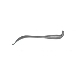 Aufranc cobra retractor 11 32.0mm wide blade smooth blunt tip, grip handle