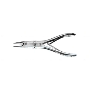 Boehler knogleskæretang 5 3/4" med fine, buede kæber og fjederhåndtag – surgivalley (001212081)
