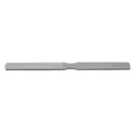 Bone file 8 3/4 double-sided 20.0mm wide 1 coarse and 1 fine cross-serrated sides flat handle 2 10.0 cm (4")