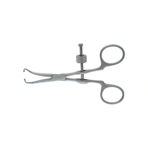 Knoglefragmentklemme 5 1/2" krummet 2.0mm kuglespidser ringhåndtag med speed lock – surgivalley (004210588)