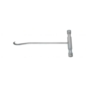 Bone hook 8 1 blunt prong 20.0mm wide, t-handle – surgivalley (005212761)