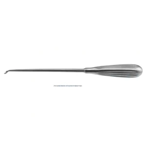 Bushe bone curette 10 reverse angled 5.0mm cup, brun handle – surgivalley (008210986)