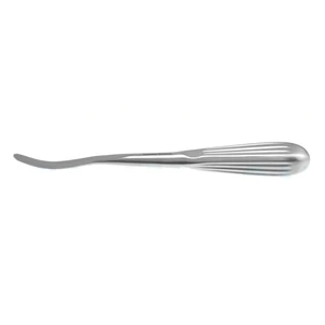 Crego periosteal elevator 8 slightly curved blunt 7.0mm wide blade, brun handle – surgivalley (002211717)
