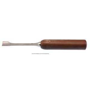 Dahmen-Lexer gouge 7 straight 7.0mm wide blade, phenolic handle – surgivalley (022020014)