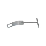 Fukuda-Kujat-style humeral head retractor 9 30.0mm wide serrated blade, t-bar handle