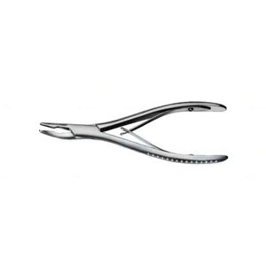 Hartmann rongeur 7 1/4" curved 5.0mm bite, spring handle