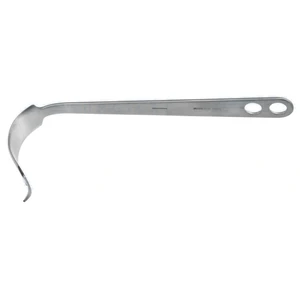 Hohmann retractor 13 40.0mm wide blade flat 2-hole handle – surgivalley (005211994)