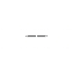 K-wire double trocar 12 1.6mm (".062) diameter," full thread non-sterile single Set – surgivalley (016020031)