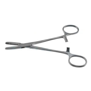 Meniskusklemtang 5 3/8" lige riflede kæber ringhåndtag – surgivalley (001212304)