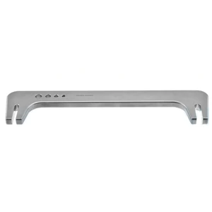 Plate bending iron 9 1/2 for standard plates with 4 holes 22.5 cm (9.0) – surgivalley (025020073)