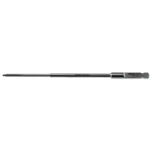 Quick coupling tap 4 2.7mm diameter 1.0mm thread pitch for cortical screws 10.0 cm (4")