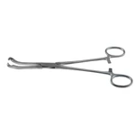 Pinzas sujetatornillos de 7 1/2" anguladas mandíbulas de 4.77mm de diámetro mango de anillo con bloqueo