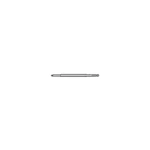 Schraubendreher-Bit 4 sechskantig 1,5 mm Durchmesser 10,0 cm (4")