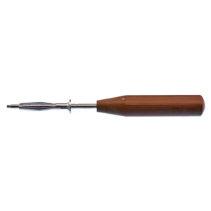 Sechskant-Schraubendreher 2,5mm Durchmesser mit Hülse," Phenolharzgriff 5,0 cm (2")
