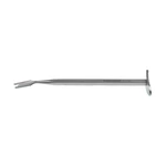 Faca de menisco Smillie 6 3/4 curva esquerda cabo plano 15.0 cm (6.0)