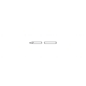 Steinmann pin single trocar 9 6.35mm (".250) diameter smooth non-sterile singl Set – surgivalley (016020061)