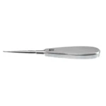 Cureta ósea sueca 6 3/4" redonda, copa de 2.0mm de diámetro, mango de 4 caras