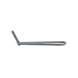 Tap sleeve 4 1/2 for 3.2mm diameter tap," toothed tip 10.0 cm (4") – surgivalley (999020381)
