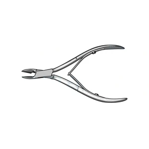 Vævsnipper tang 4 4,0mm dobbeltfjeder – surgivalley (001213432)