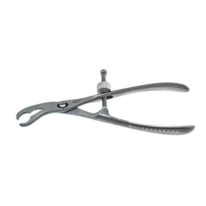 Verbrugge knogleholdetang 6" vinklet 3.0mm brede kæber med hurtiglås – surgivalley (001212178)