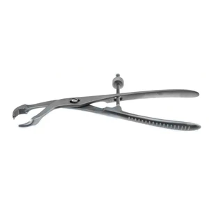 Verbrugge knogleholdetang 9 1/2" vinklet 10.5mm brede kæber med hurtiglås – surgivalley (001212219)