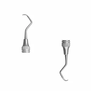 Raspador Sickle Posterior 34 Remington para Acesso Odontológico a Cavidades Orais Pequenas