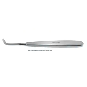 Raspador óseo ortopédico curvo punta de 5.0 mm 14.0 cm (5.5)