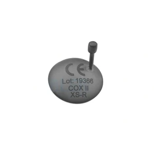 Protetor ocular Cox II para laser com cabo, extra pequeno, 22,0mm x 19,5mm, olho direito