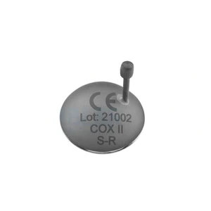 Protetor ocular Cox II para laser com cabo, pequeno, 24,0mm x 21,0mm, olho direito