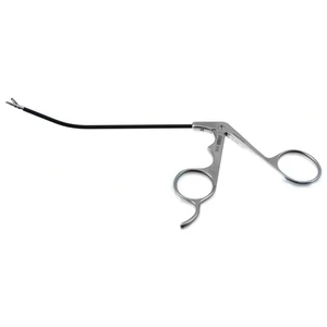 Daniel EndoForehead grasping forceps 5 insulated shaft curved left ring handle – surgivalley (001212460)