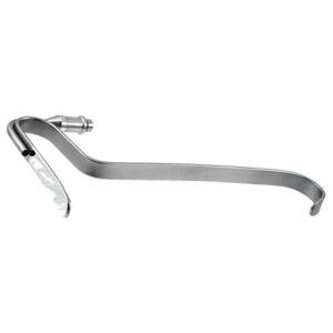 Freeman flap retractor 8 12.0mm wide blade flat handle with fiberoptics – surgivalley (005212600)