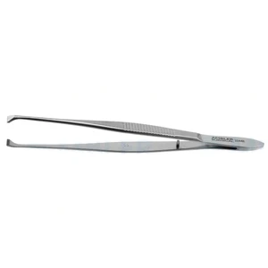 Graefe Tissue Forceps 1x2 Teeth 11.4 cm (4.5)
