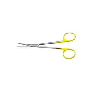 Gregory Surgical Scissors Curved 14.0 cm (5.5) TC (Gold Handle) – surgivalley (002070097)