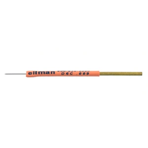 Insulated needle electrode 1/2mm exposed 0.007 (31 gauge) regular needle, orange reusable – surgivalley (175070012)