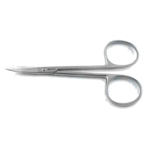 Iris Surgical Scissors Curved 9.8 cm (3.9) – surgivalley (002211143)