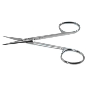 Iris Surgical Scissors Straight 9.8 cm (3.9) – surgivalley (002040038)